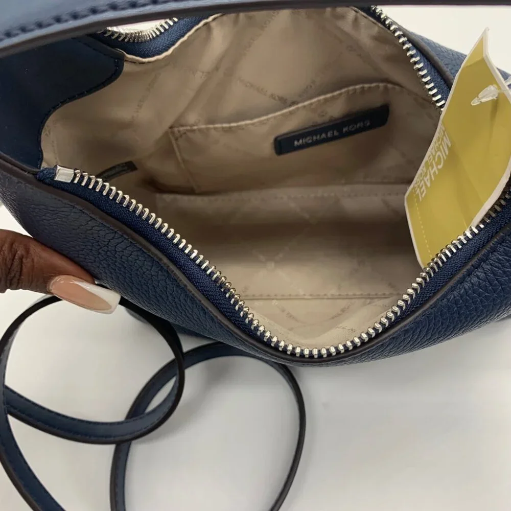 Michael Kors Blue Ember Small Messenger Bag_10